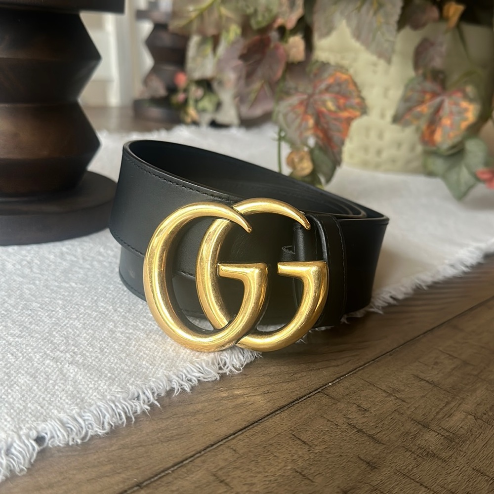 GUCCI Double GG Marmont  Belt